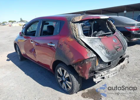 2013 Nissan Leaf Sl z USA, uszkodzony, nr VIN 1N4AZ0CP5DC405641